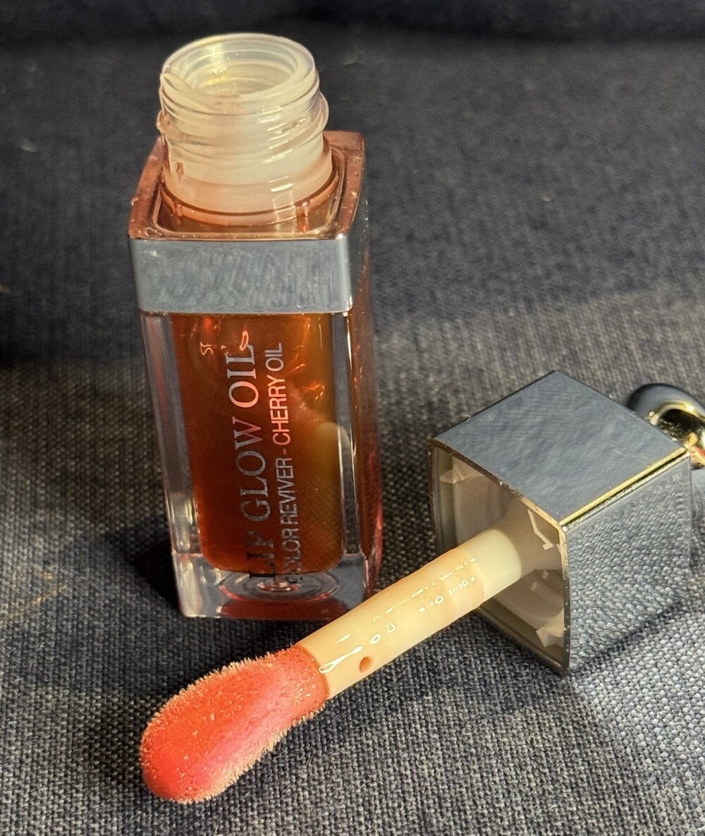 Christian DIOR Addict Lip Glow Oil 062 Bronzed Glow High Shine Lip Gloss 0.2 oz